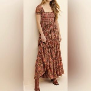 Floral Boho Maxi Dress by Free People